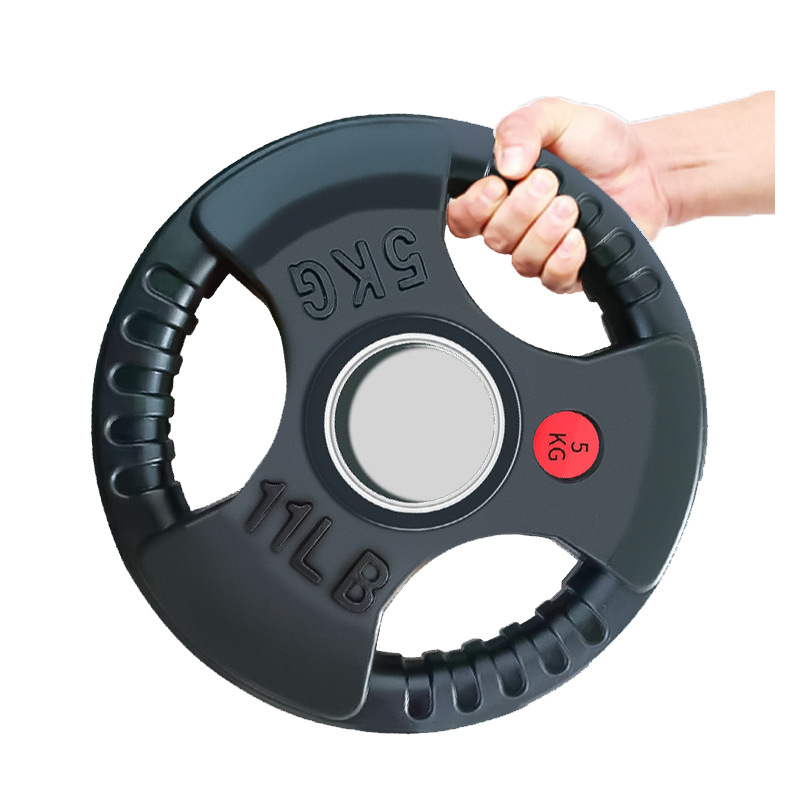 Pelat Barbel Tiga Lubang